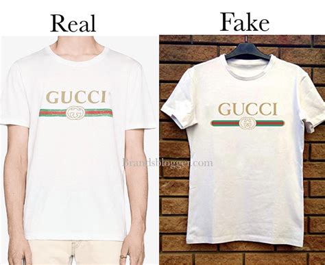 fake gucci shirt logo|authentic gucci labels.